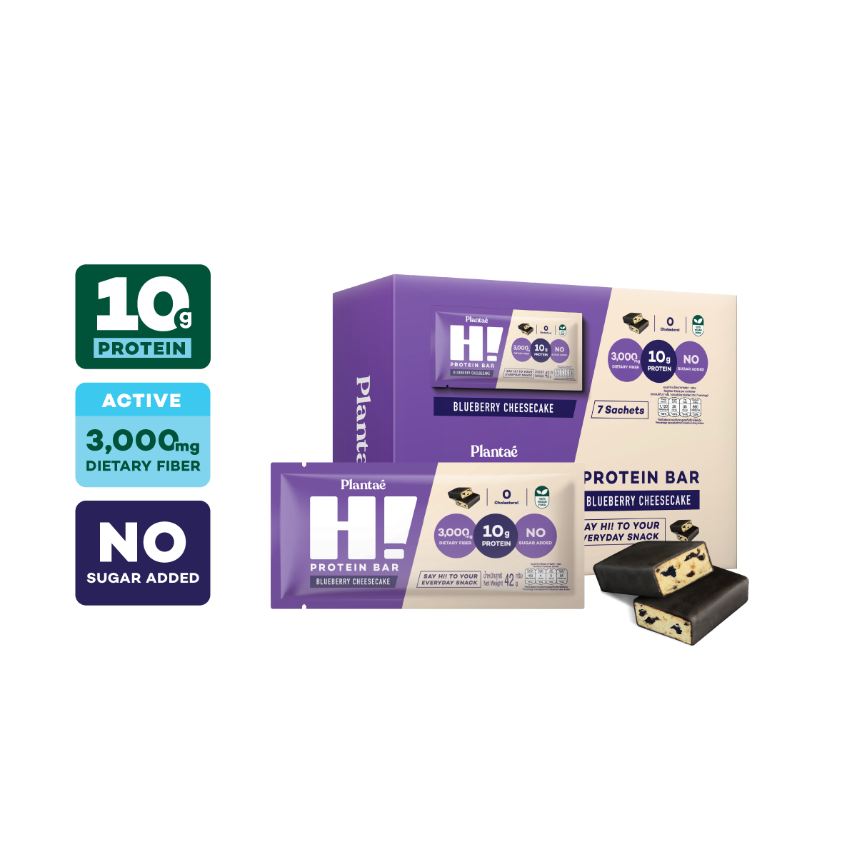 Hi Protein Bar - Blueberry Cheesecake