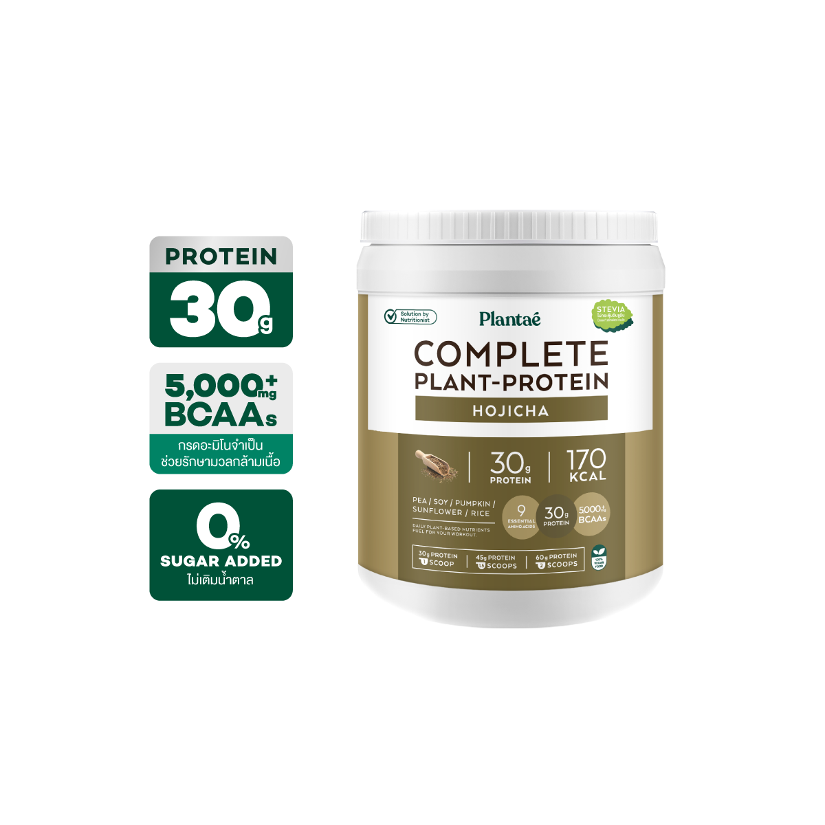 (Seasonal Price) Complete Plant Protein - Hojicha
