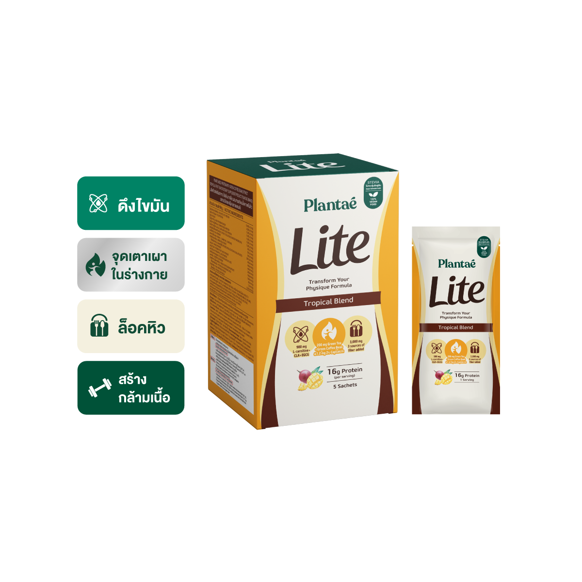 Lite Protein - Tropical Blend (Box)