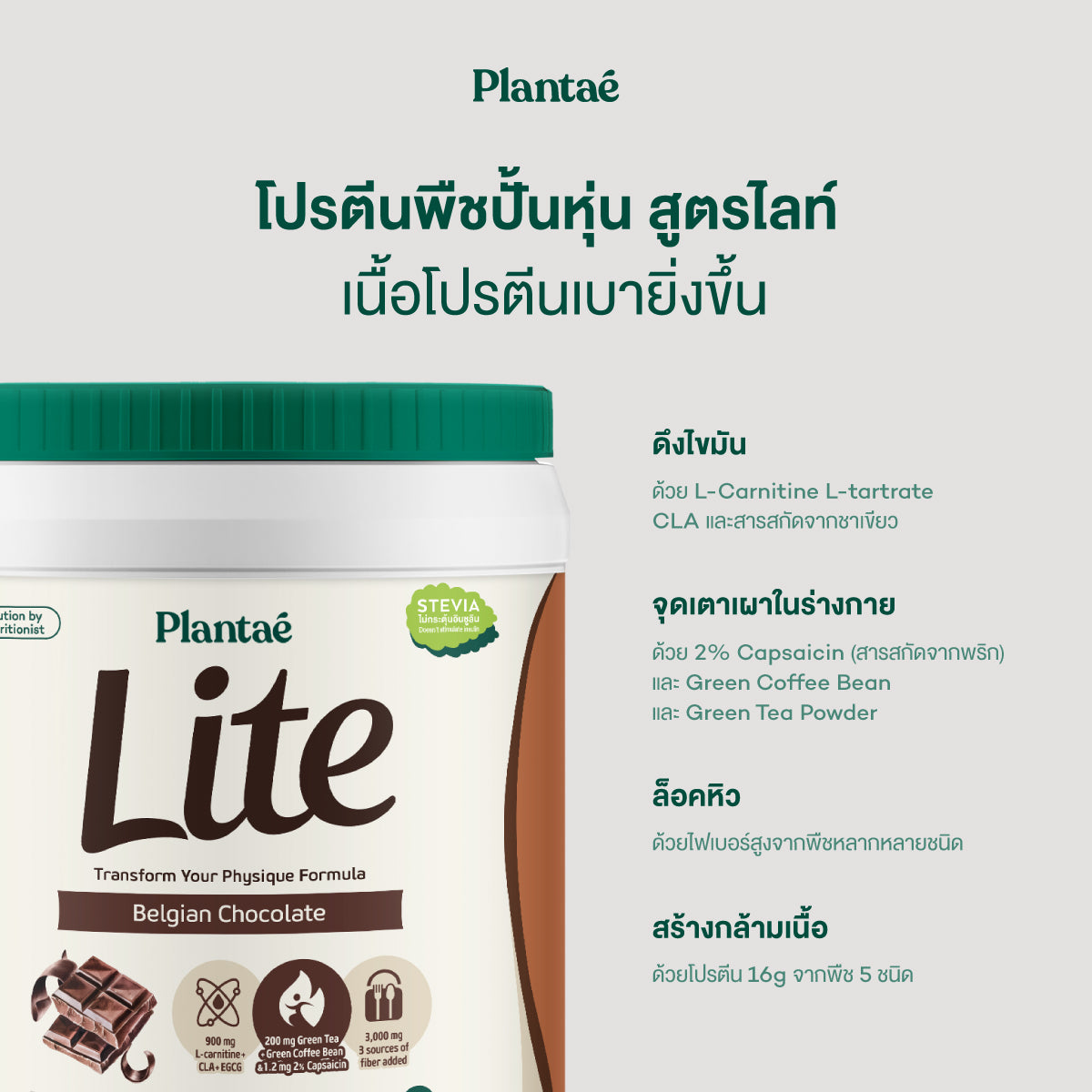 Lite Protein - Belgian Chocolate