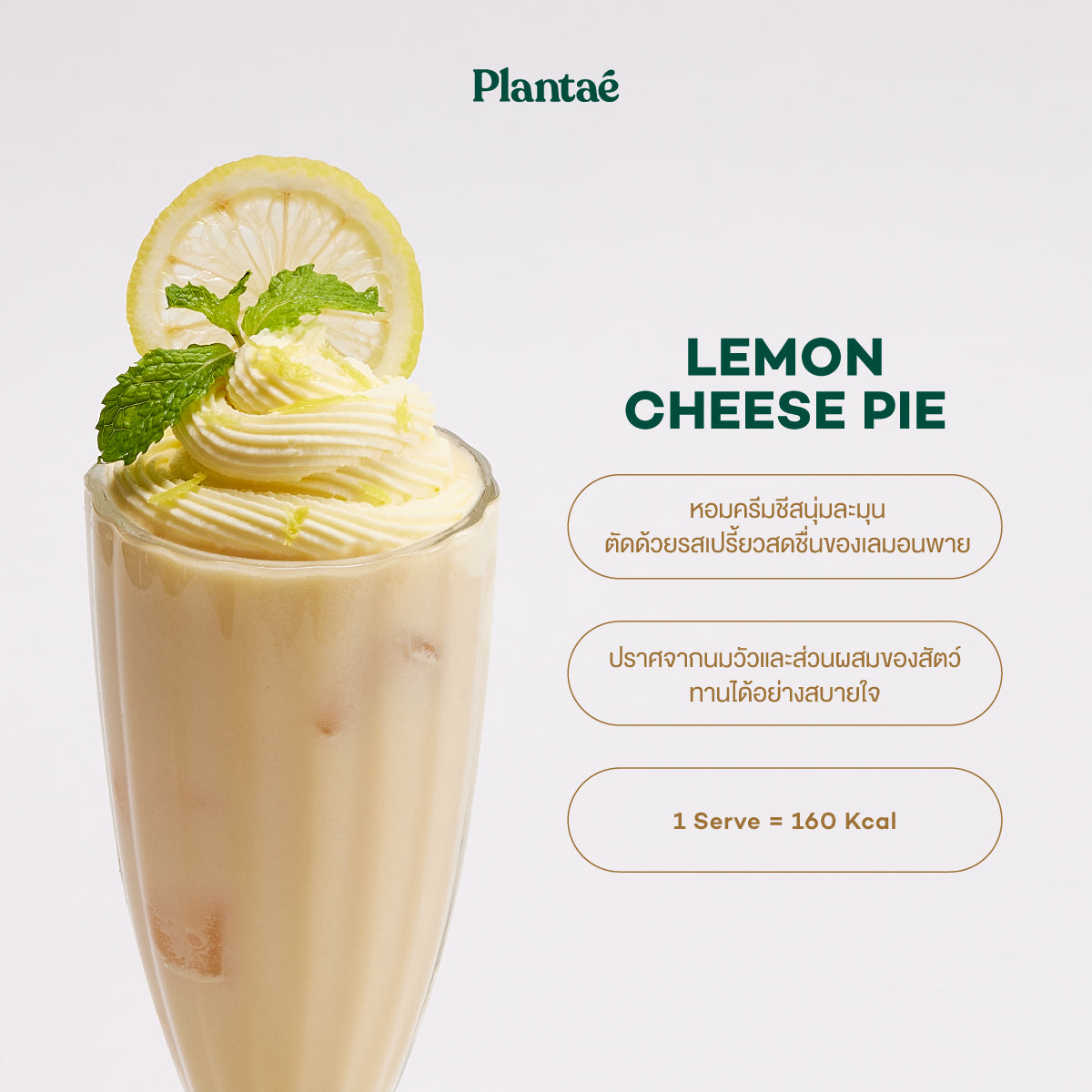 Complete Plant Protein - Lemon Cheese Pie