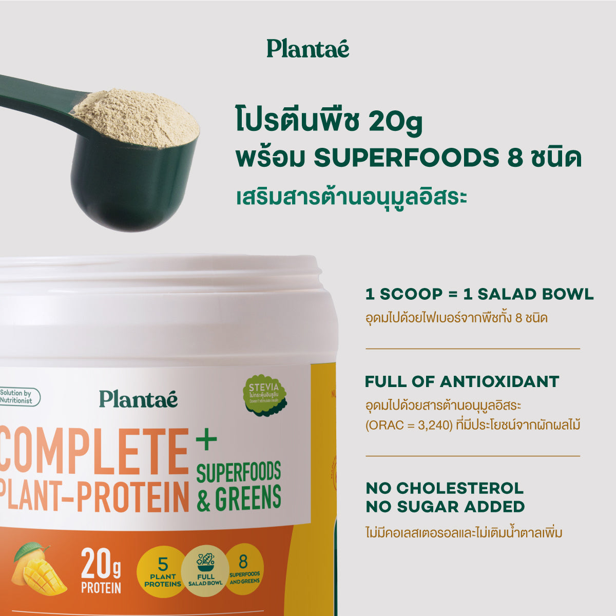 Complete Plant Protein - Mango