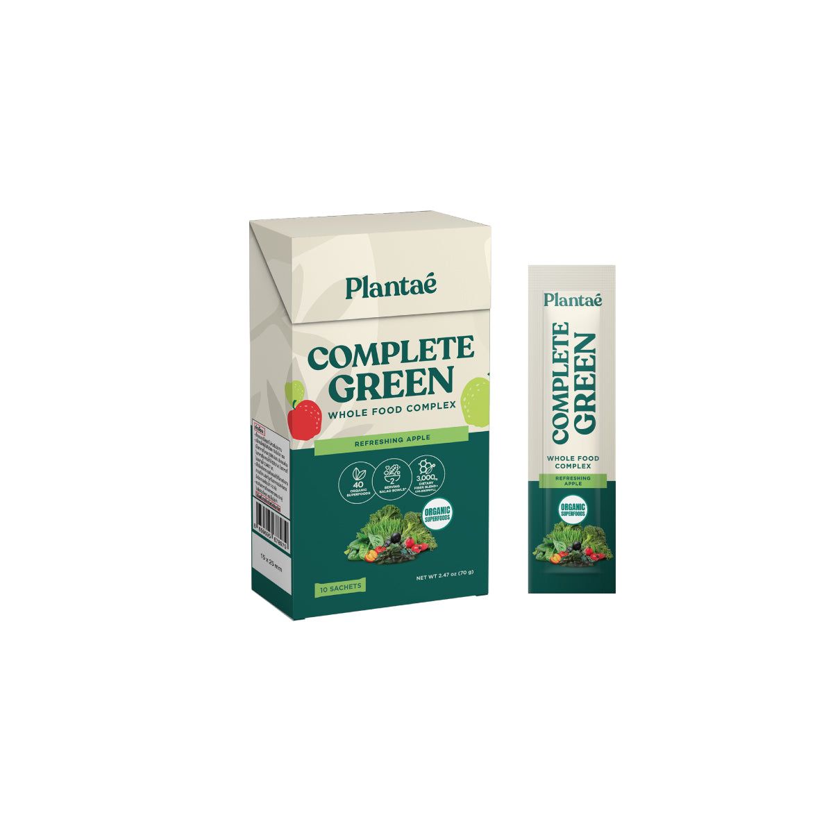 Whole Food Complex Powder - Refreshing Apple (Box)