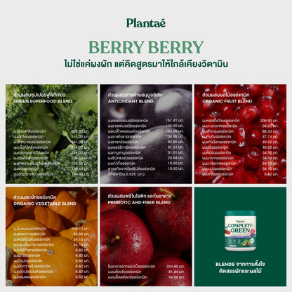 Whole Food Complex Powder - Berry Berry
