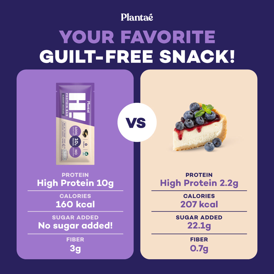 Hi Protein Bar - Blueberry Cheesecake
