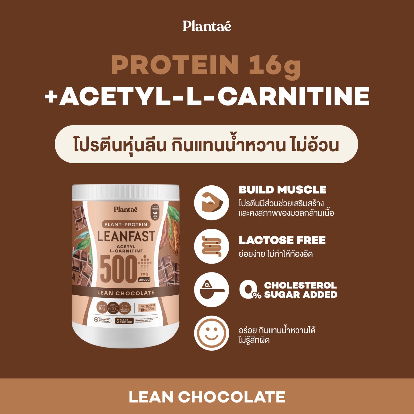 (Seasonal Price) Protein Leanfast - Lean Chocolate