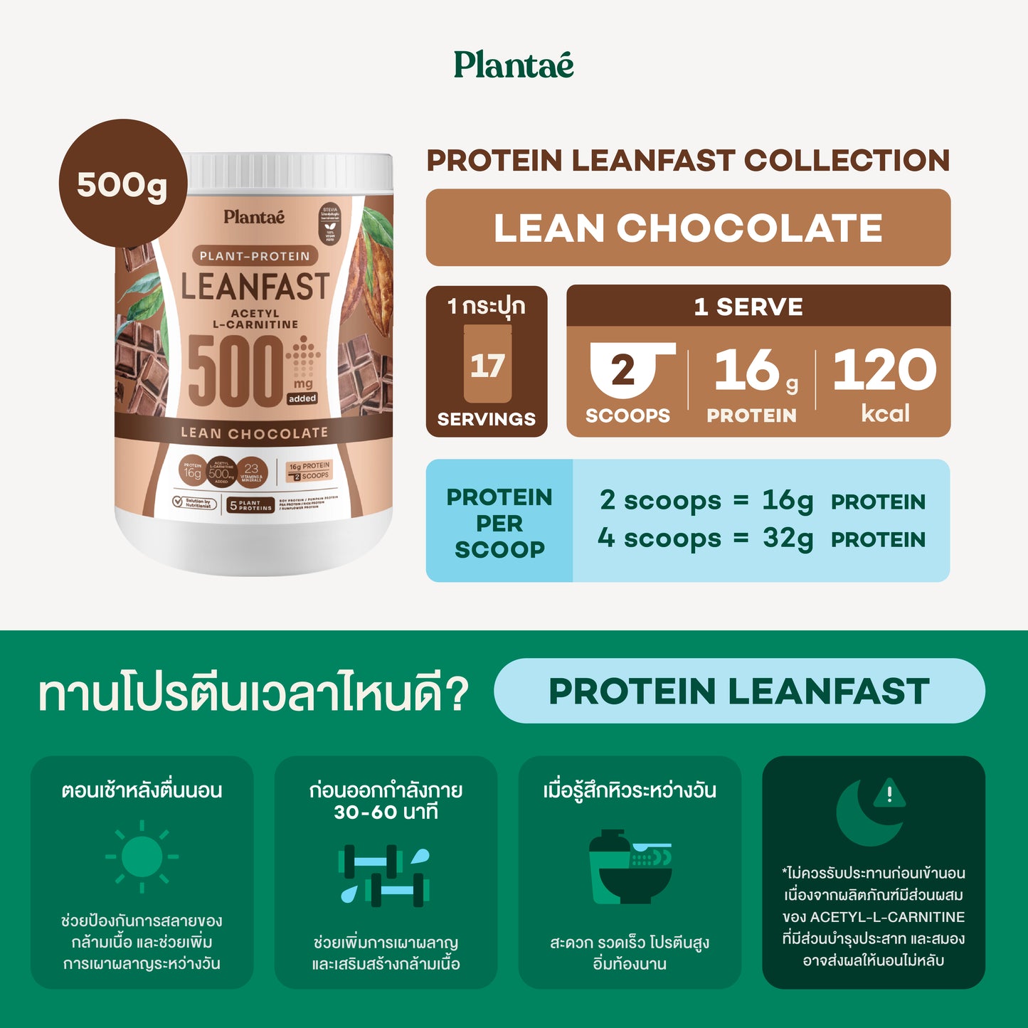 (Seasonal Price) Protein Leanfast - Lean Chocolate