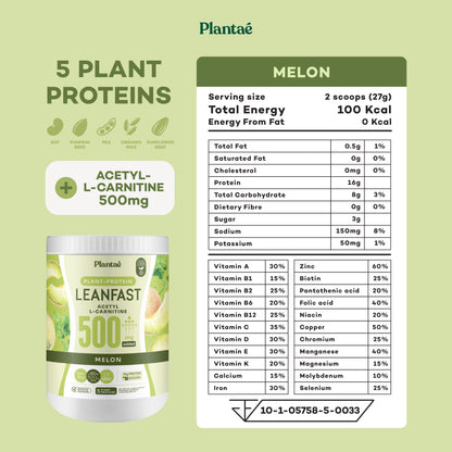 (Seasonal Price) Protein Leanfast - Melon