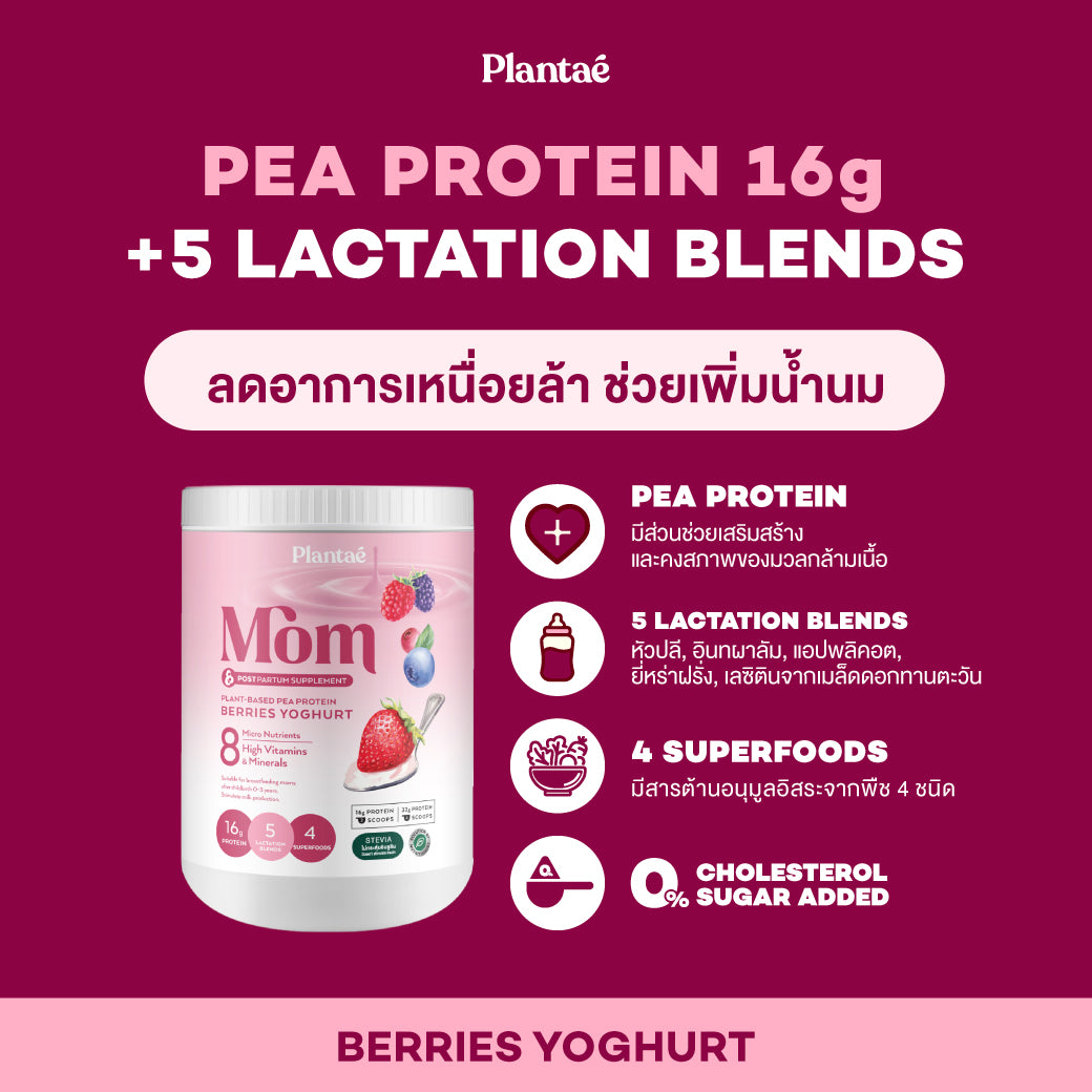 MOM Lactation Formula - Berries Yoghurt