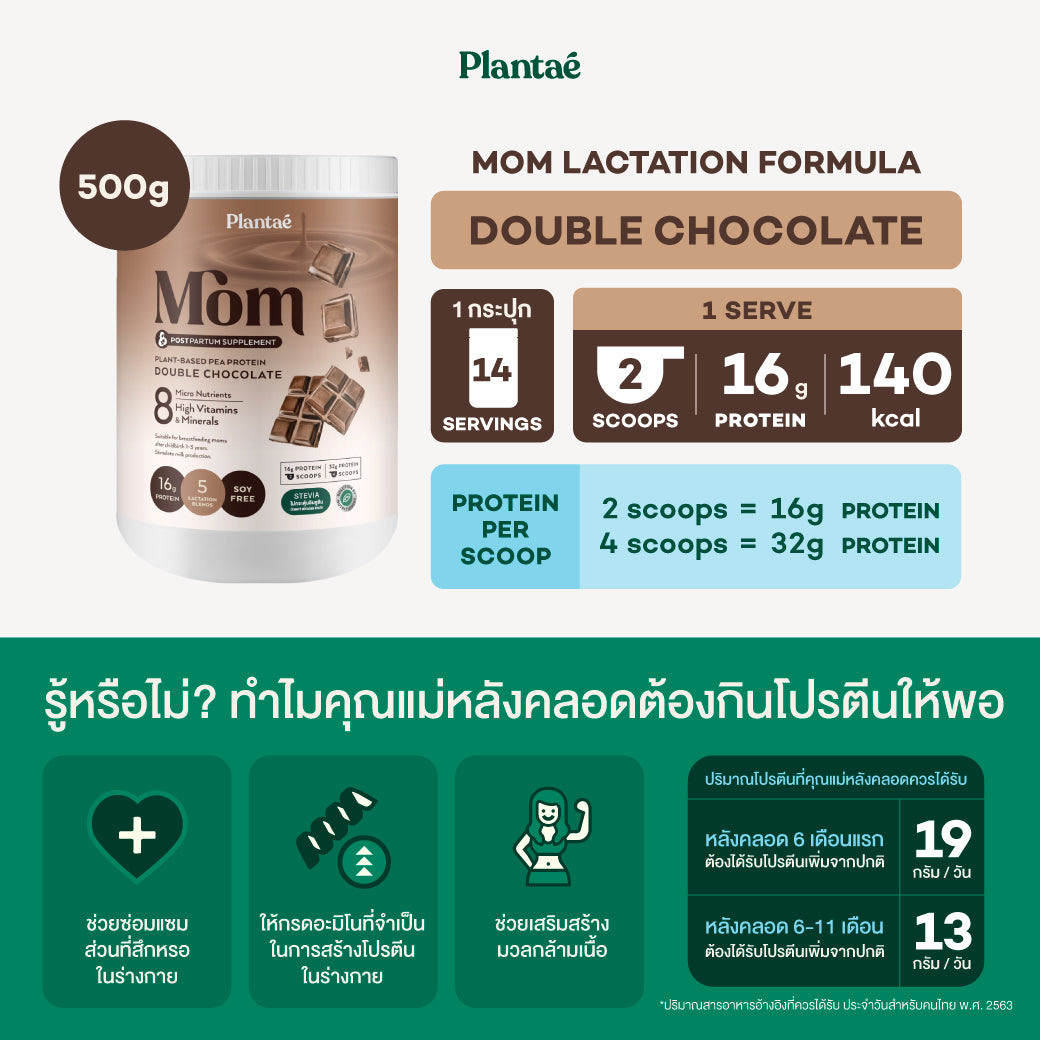 MOM Lactation Formula - Double Chocolate