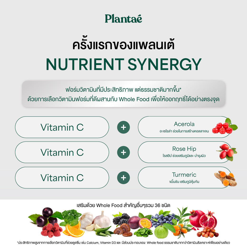 Vitamin Plus Whole Food - Complete Vitamin C+