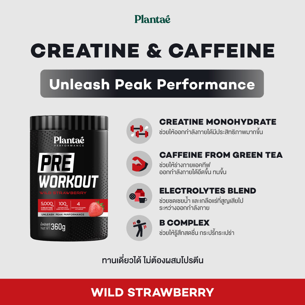 Performance - Pre Workout (Wild Strawberry)